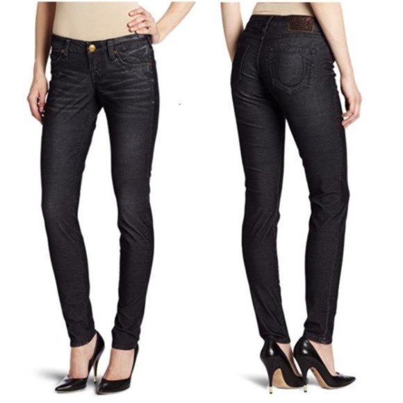 True Religion Women's Shannon Skinny Corduroy Pants sz 29
